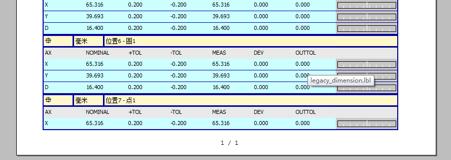 三次元測(cè)量?jī)x軟件報(bào)告模板編輯，修改行間距操作技巧分享(圖5)