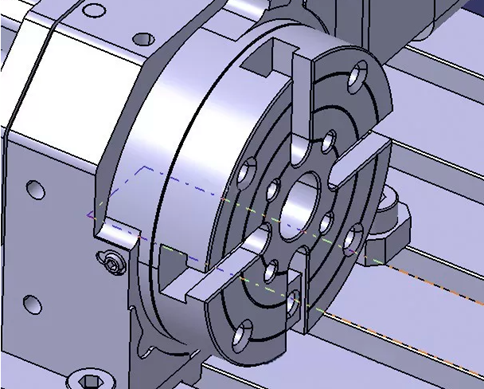 如何使用三坐標(biāo)測量儀測量雕刻機上的轉(zhuǎn)軸？(圖4)