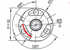 如何測(cè)量汽車剎車零部件異形槽中的三維曲線輪廓？