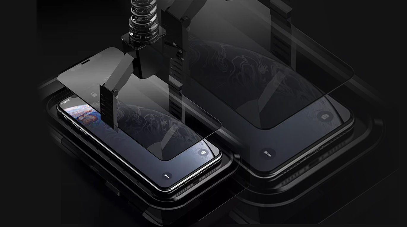 手機(jī)自動(dòng)貼膜設(shè)備，為出廠手機(jī)“穿”上保護(hù)罩